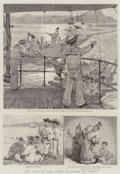 The Visit of the China Squadron to Korea by William Christian Symons